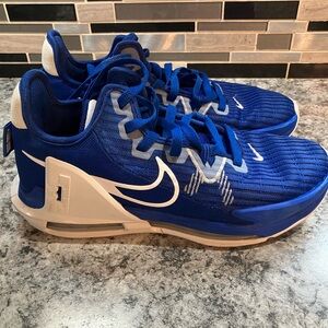 Nike Lebron Witness VI 6 TB Game Royal Blue White Mens 7.5 DO9843-401